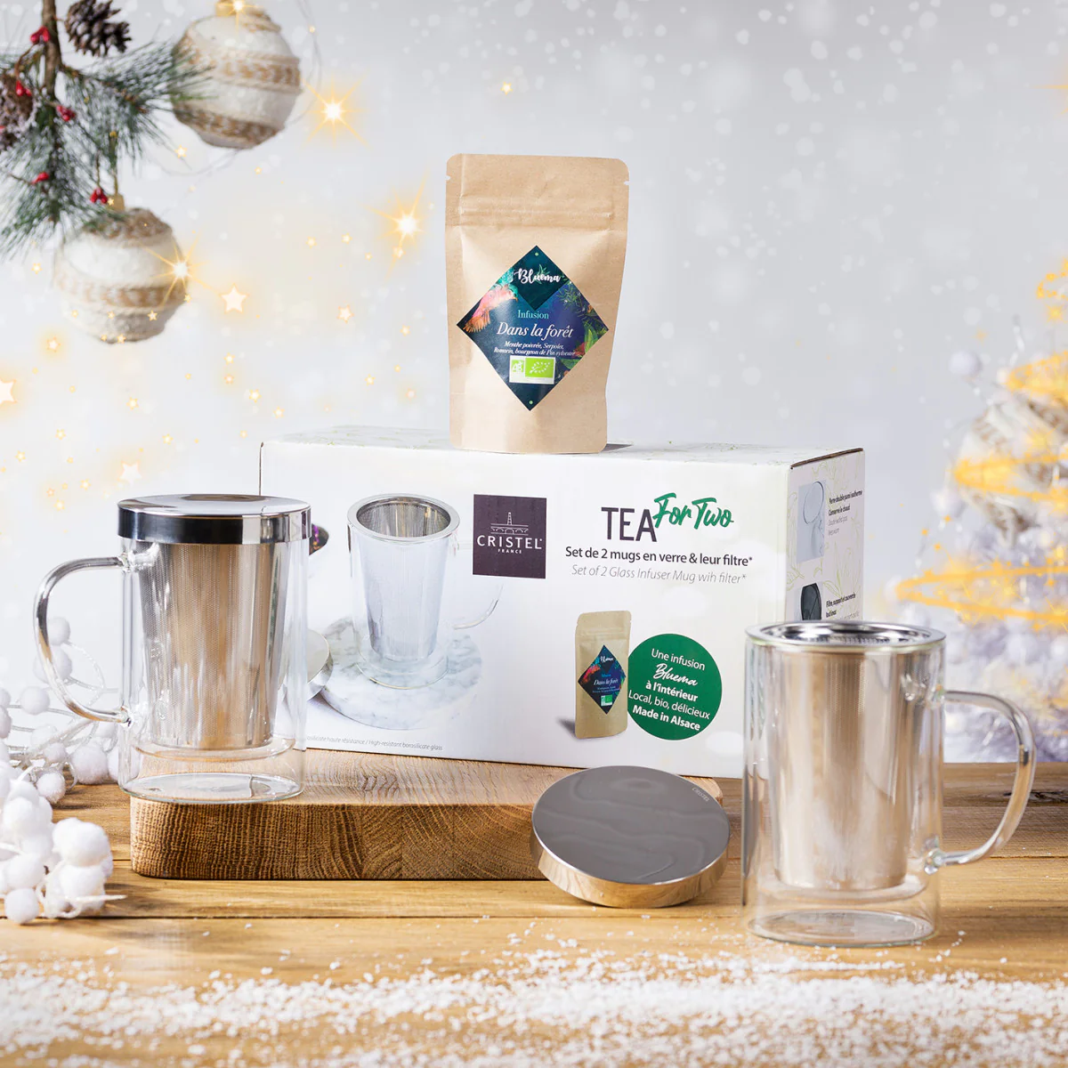 Set cadeau Tea for Two Cristel