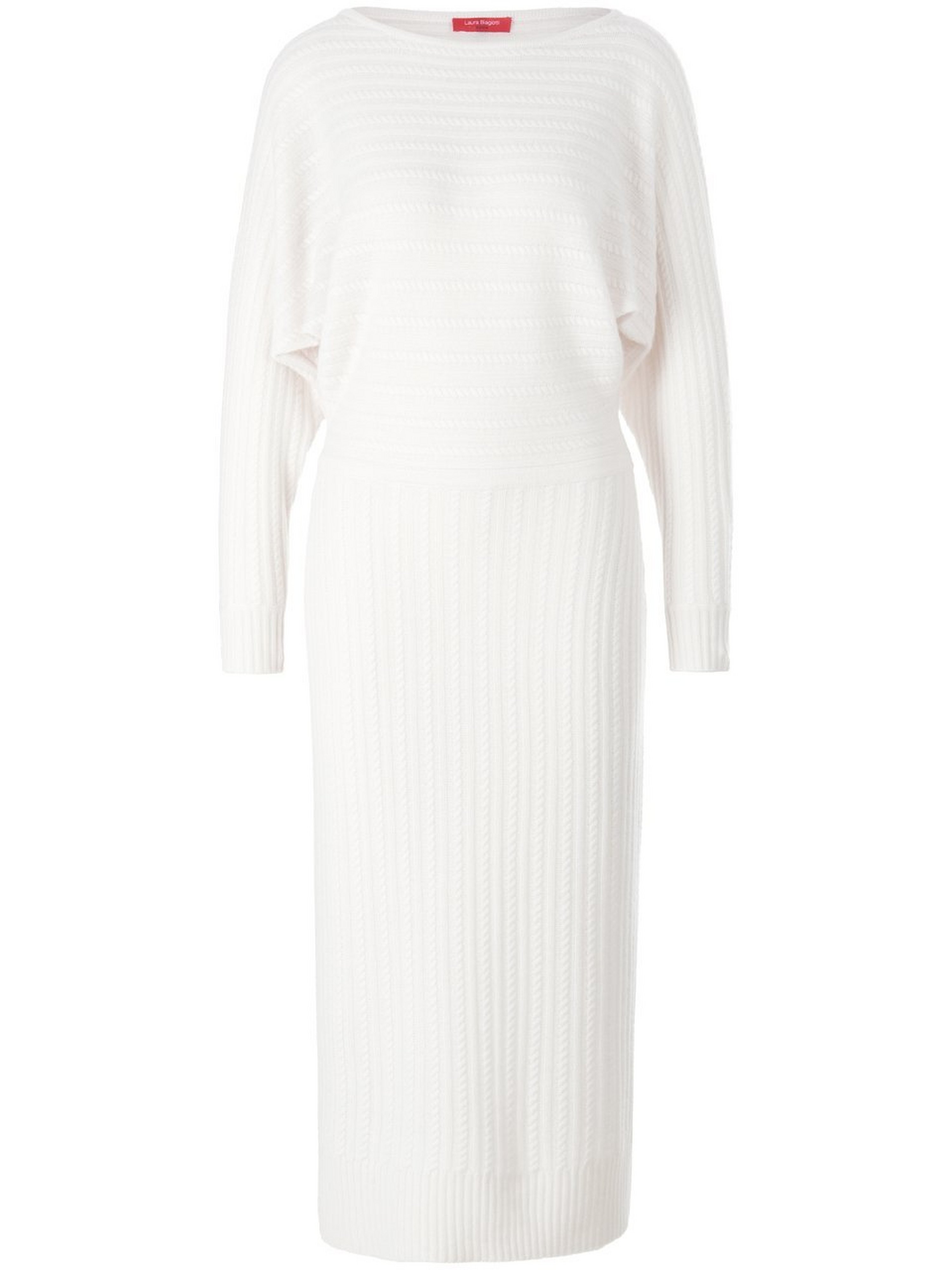 Strickkleid aus Schurwolle und Kaschmir