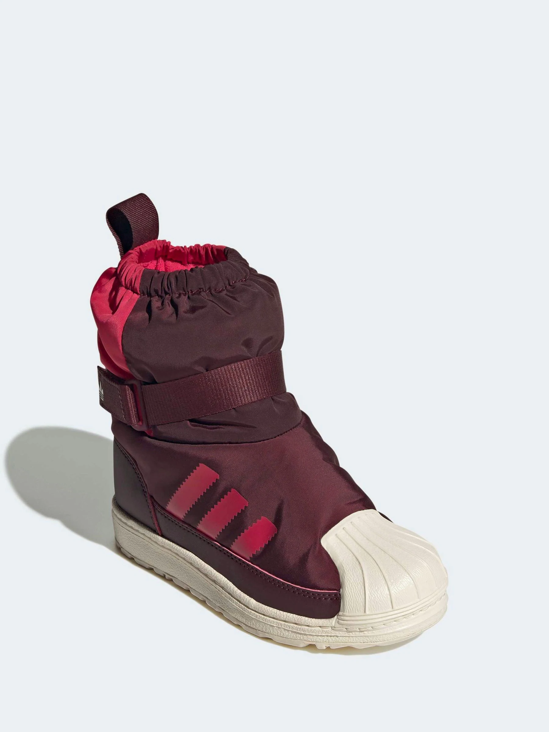 Rood - Adidas Original Superstar 360 Winterized kinderlaars