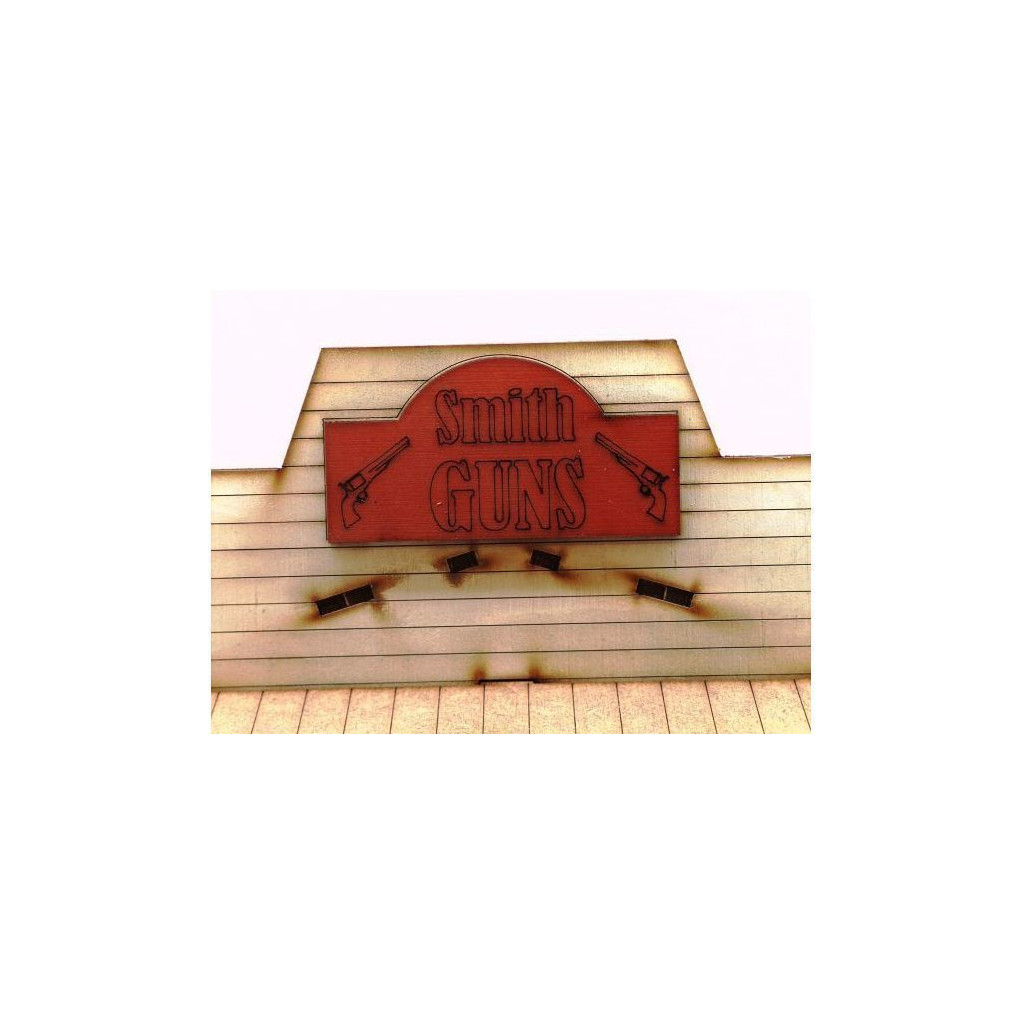 Prepainted Far West Shop 1