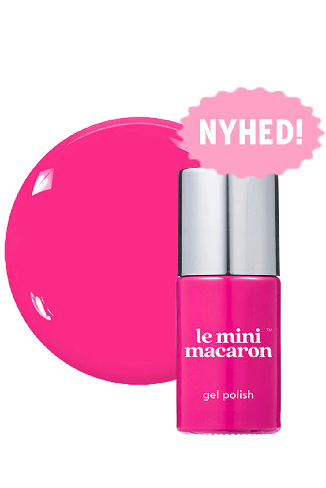 Le Mini Macaron Neglelak Gel pink orchid