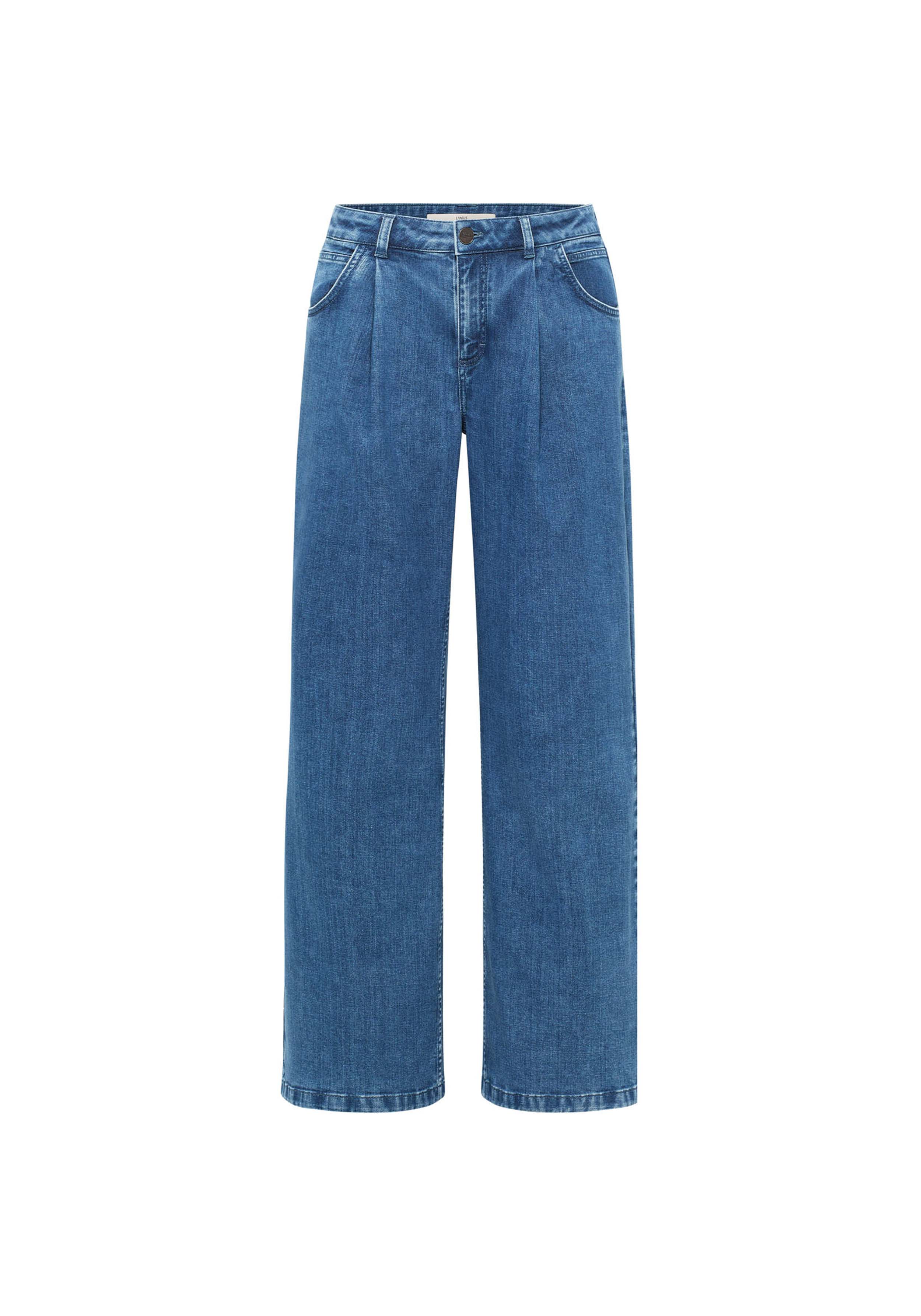 Lanius Marlenejeans Mid Blue Denim