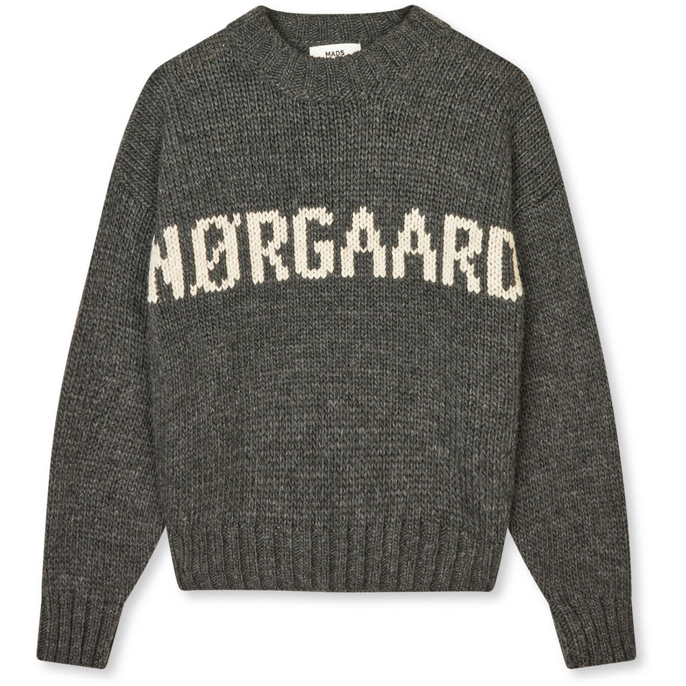 Køb Mads Nørgaard Charcoal Melange/Nature Melang Crash Tilonina Sweater