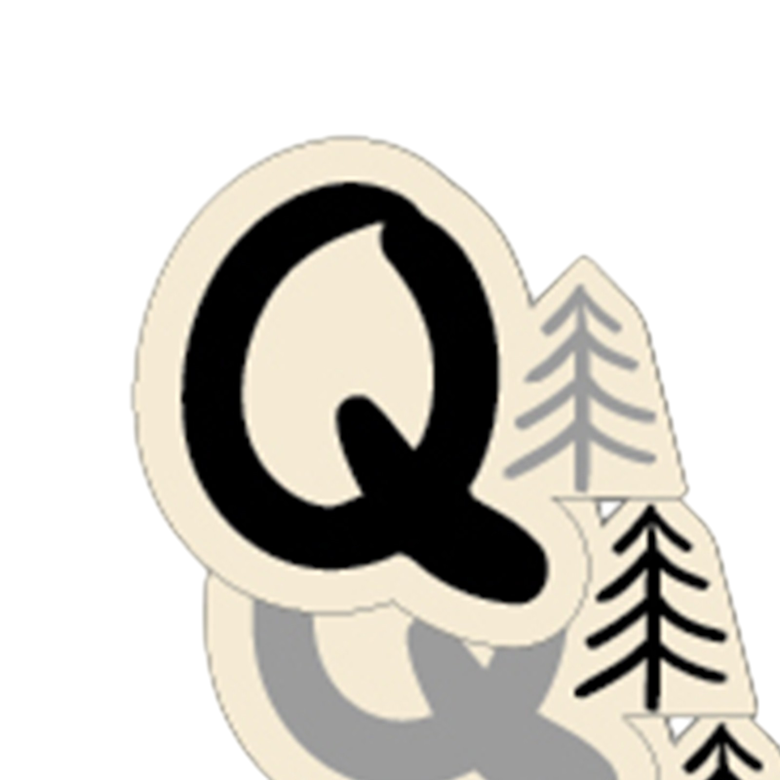 Buchstaben klein Q