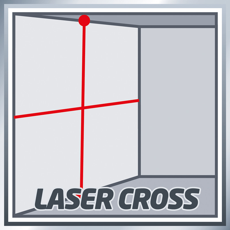 Einhell TC-LL 2 kruislijnlaser Rood