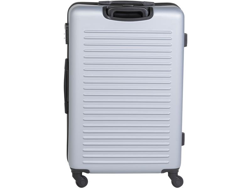 FTM Reisekofferset World Superb 3-teilig, Silbergrau Drei Trolleys unterschiedlicher Grösse