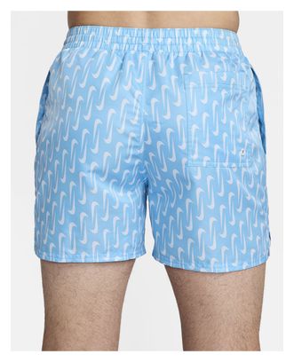Short de Bain Nike Swoosh Link Bleu
