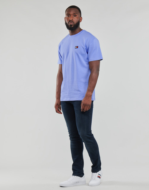 Tommy Jeans - TJM CLSC TOMMY XS BADGE TEE Azul / Celeste