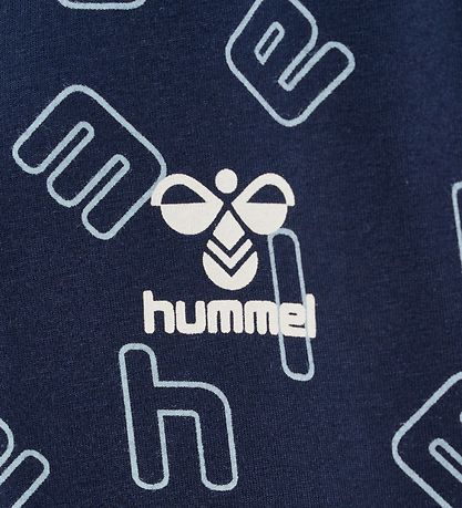 Hummel T-Shirt - HmlFlow - Blåck Iris