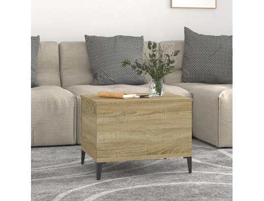 VIDAXL - Table basse chêne sonoma 60x44,5x45 cm bois d'ingénierie