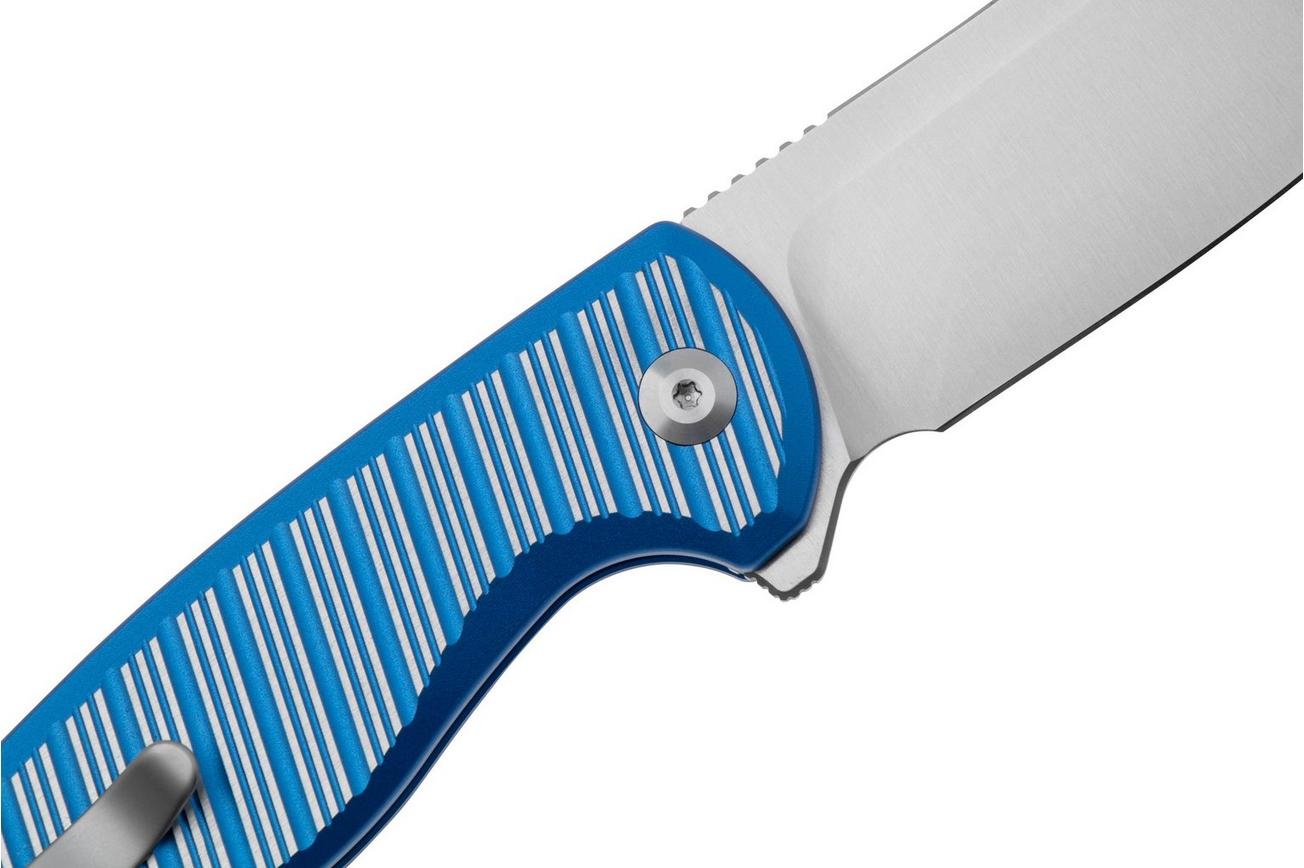 CIVIVI Stormhowl C23040B-2 Satin Nitro-V, Milled Bright Blue Aluminum, zakmes