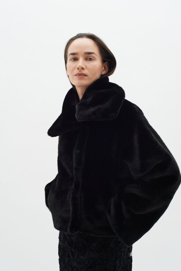 InWear YonekoIW Short Coat Black