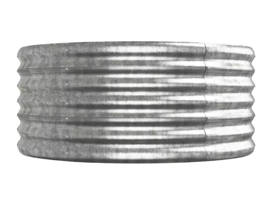 Jardinière bac lit surélevé argenté 512 x 80 x 36 cm 02_0039707