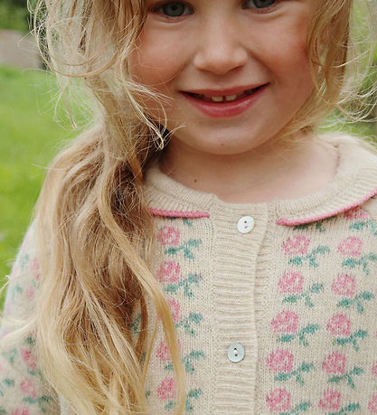 Konges Sløjd Cardigan - Strick - Wolle/Acryl - Rose