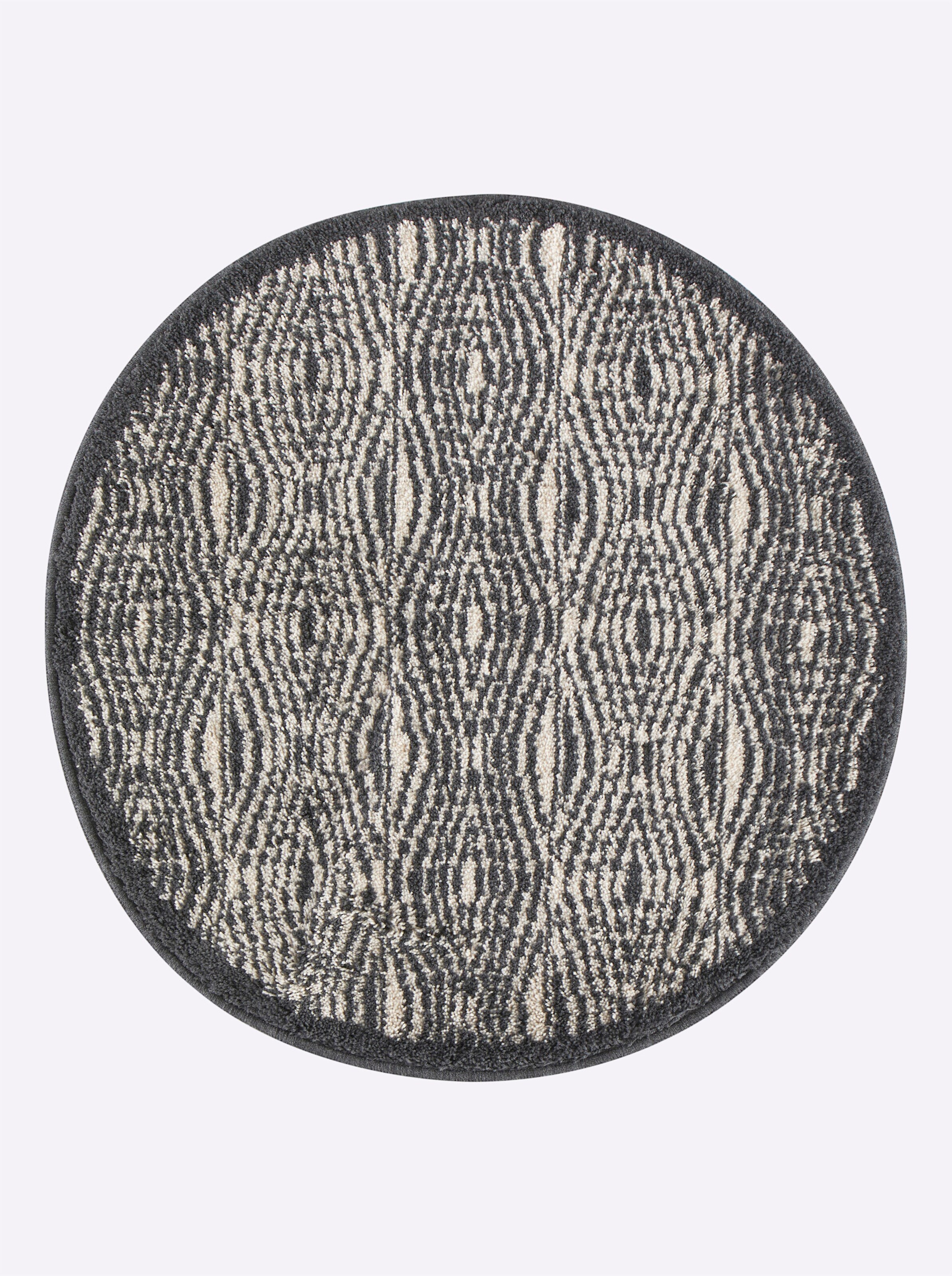 Grund Badematte in schwarz-taupe