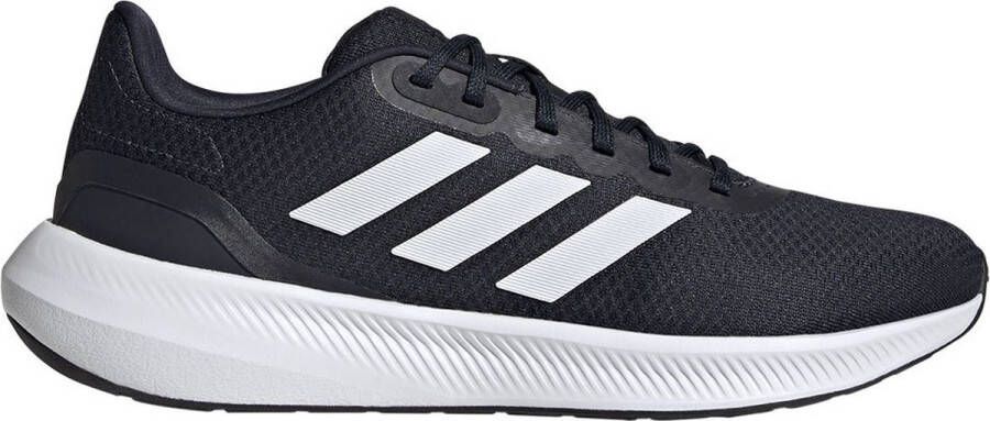 Adidas Performance Runfalcon 3.0 hardloopschoenen donkerblauw wit