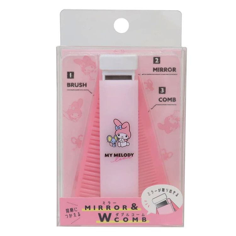 Kamio Japan - Sanrio My Melody Mirror & Double Comb