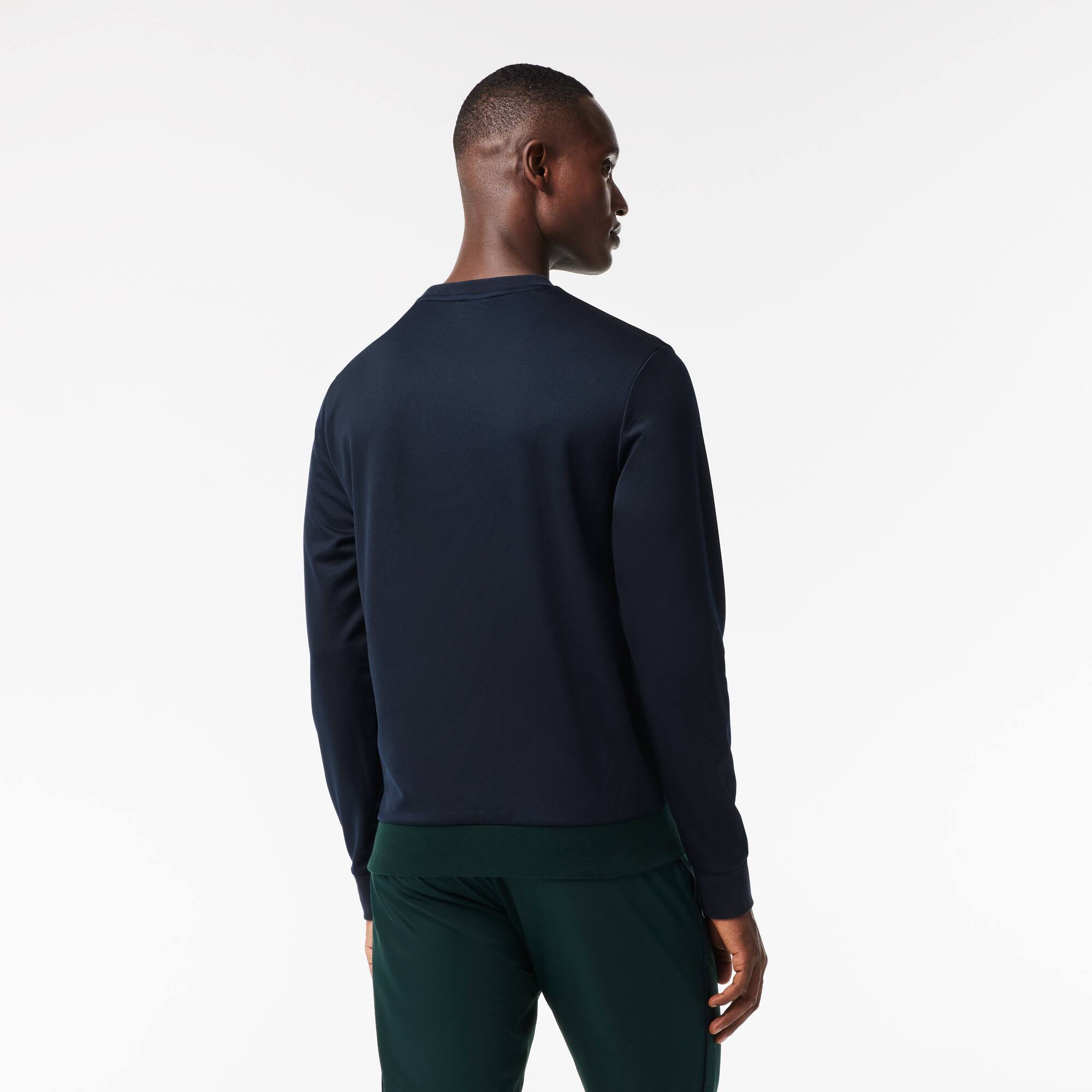 Ripstop Tennis Sweatshirt Sweatshirts - Blau - Lacoste - Herren
