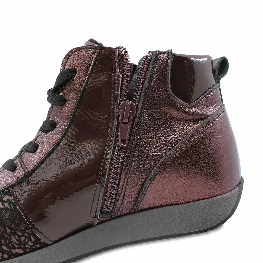 SALE - Stiefelette YUMA bordeaux