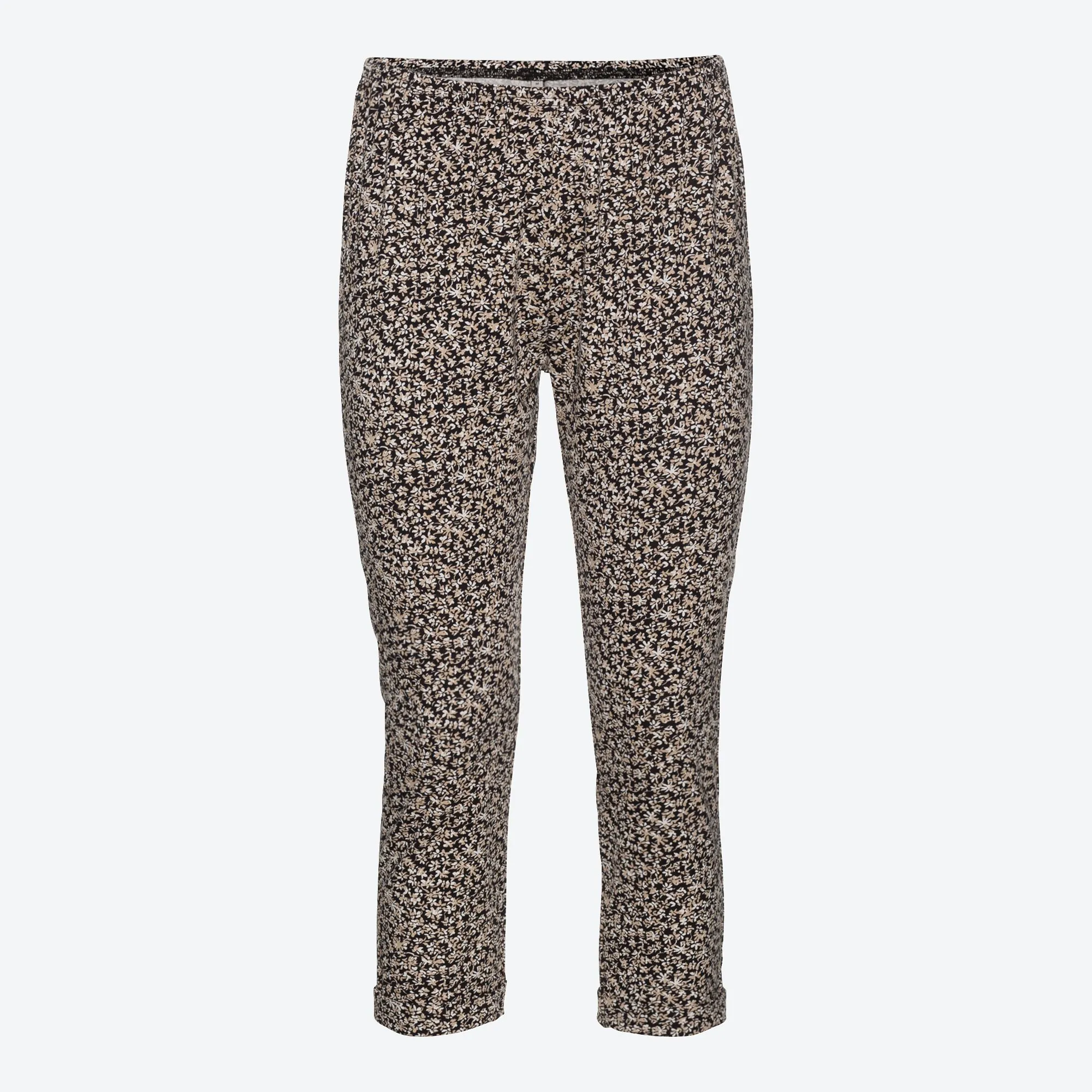 Damen-Caprihose mit verschiedenen Mustern