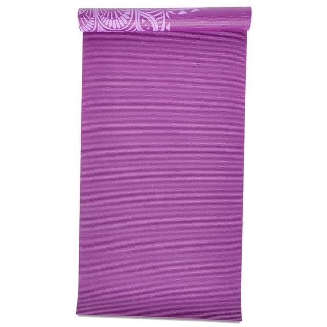 Gaiam Purple Mandala Yoga Mat 6mm Premium