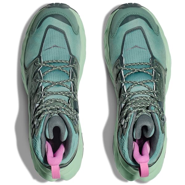 Chaussure de randonnée mid HOKA ONE ONE W ANACAPA MID GORE-TEX TRELLIS / MIST GREEN