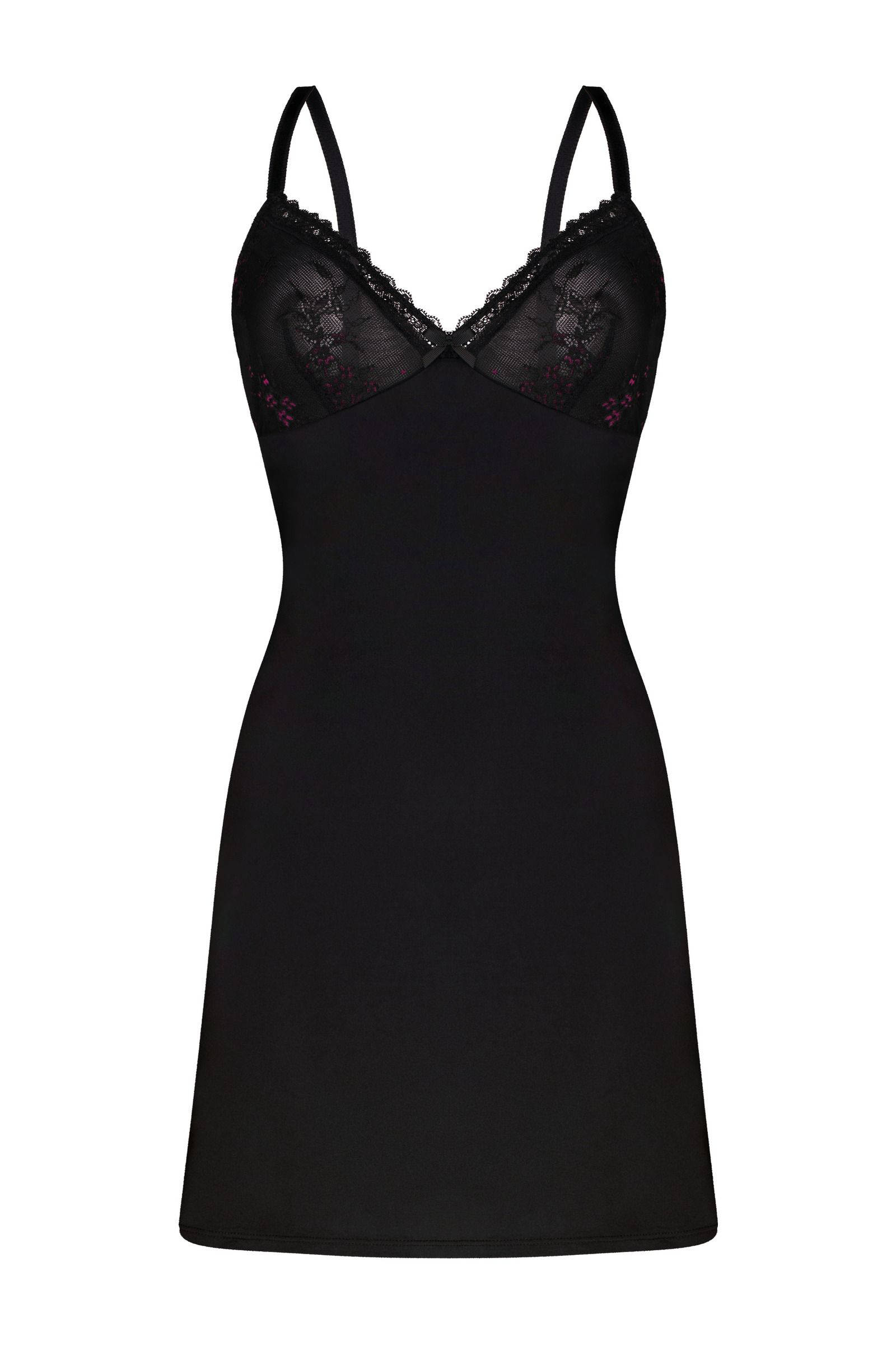 Sassa Mode slipdress Lovely Night zwart