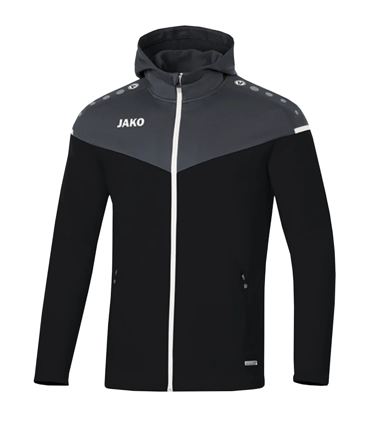 JAKO Champ 2.0 Kapuzenjacke Damen Schwarz F08