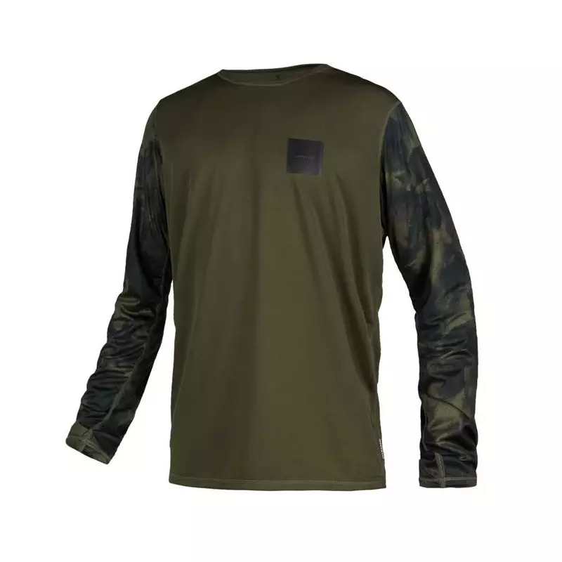 Tshirt Lycra MYSTIC Majestic manche longue Quickdry - Brave Green