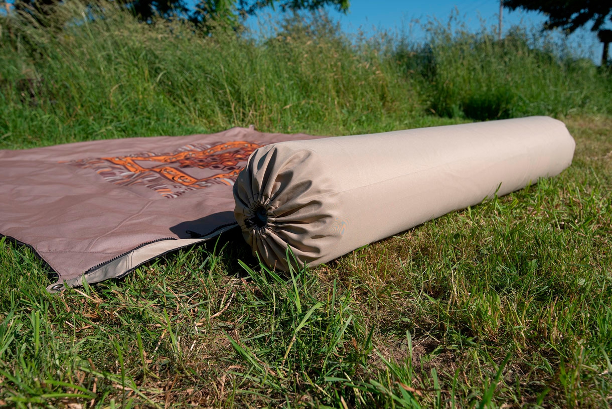 Bent Kissenrolle Zip-XL Lounger ocker