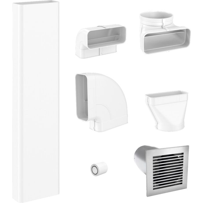 Miele DFKS-A-1 Flachkanal-Set Abluft
