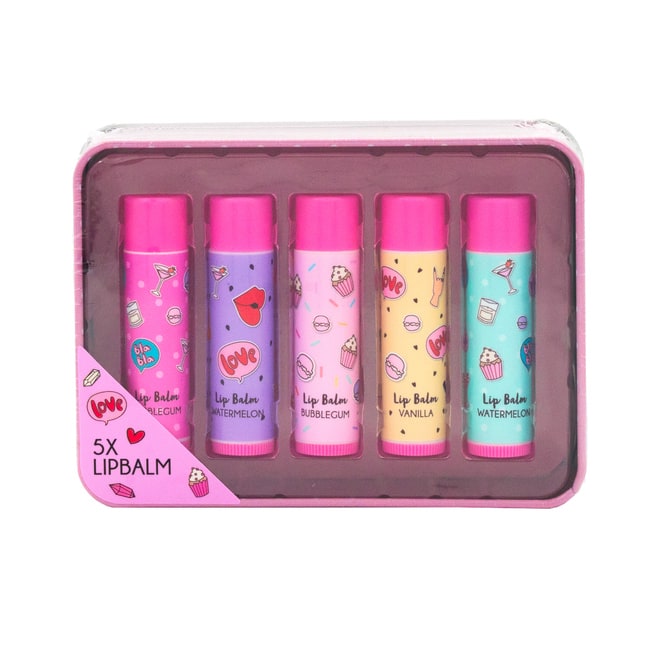 CREATE it! - Lippenbalsam in Metalldose - 5er Set