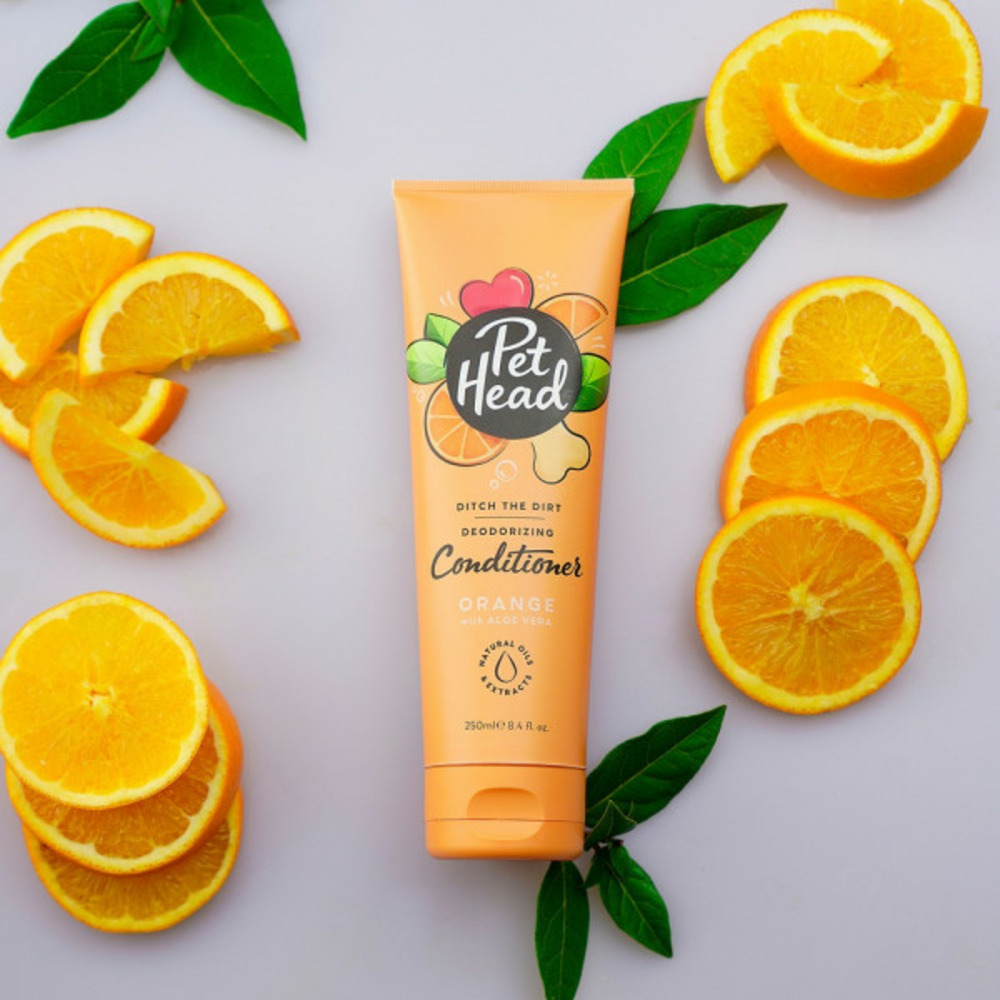 Spray déodorant ditch the dirt orange chien (300 ml)