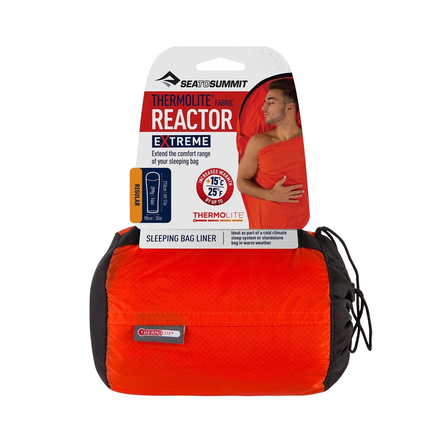 Sea to Summit Reactor Extr Long Thermolite Mummy Liner