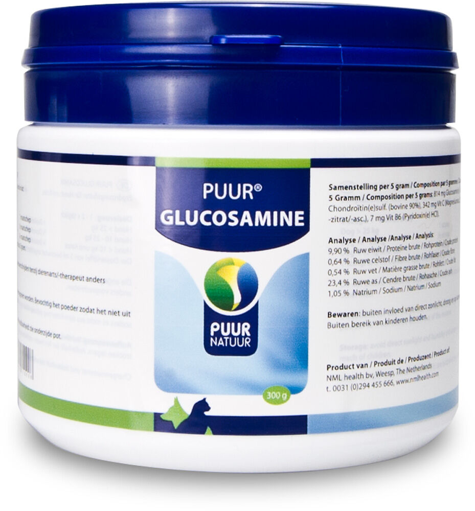 Puur Glucosamine - Soepele gewrichten - 300 Gram