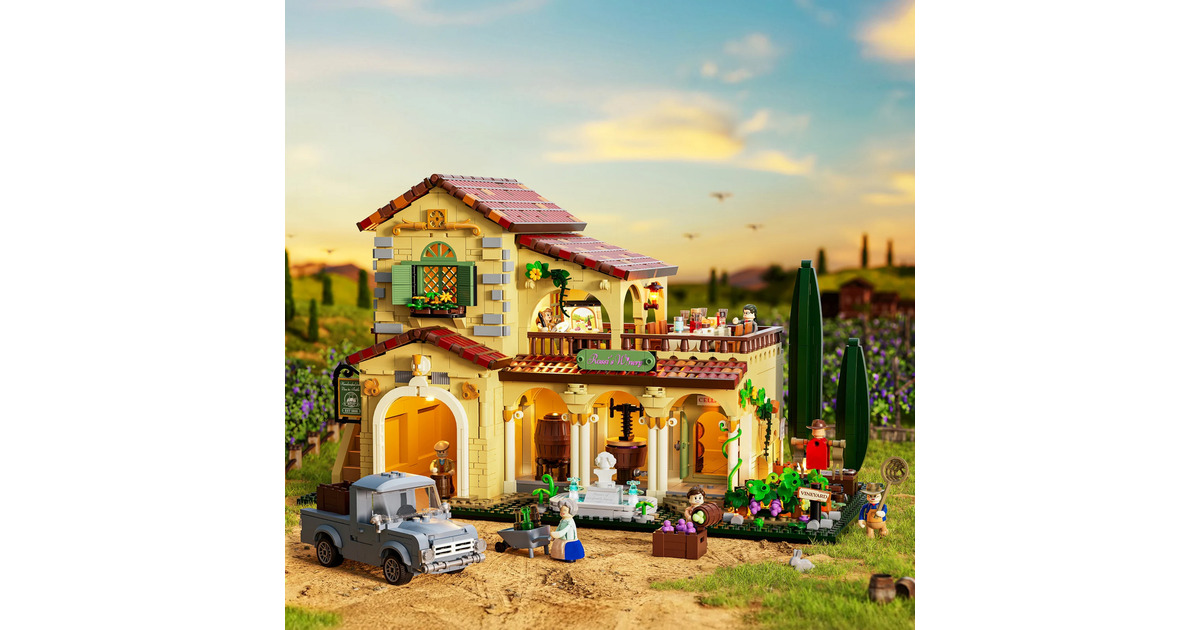 LumibricksFarm Life - Vineyard Estate Constructiespeelgoed  (L9086)