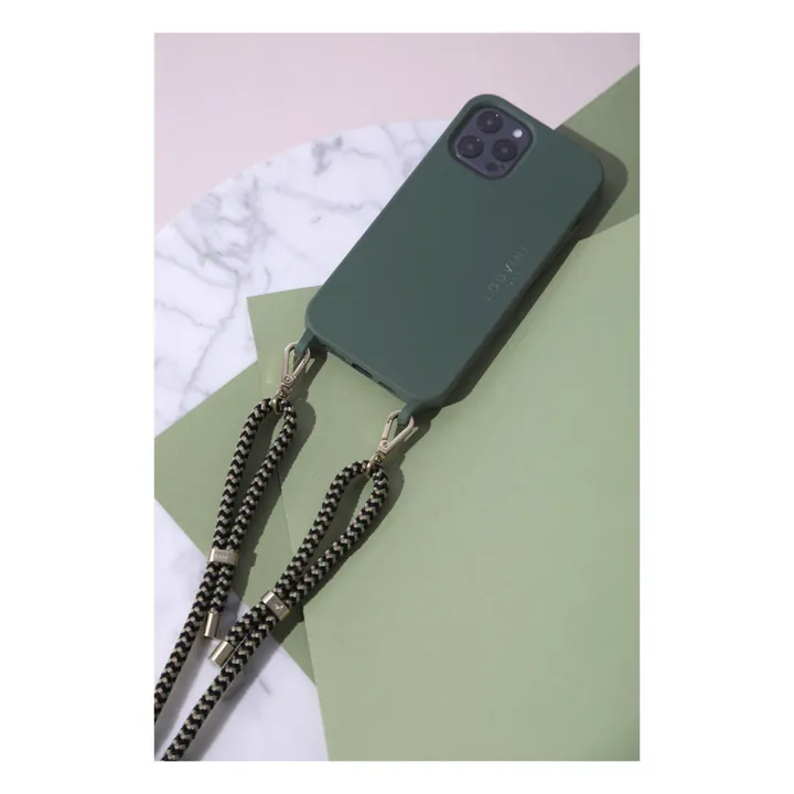 Louvini Coque Milo en plastique recyclable avec Magsafe | Olive