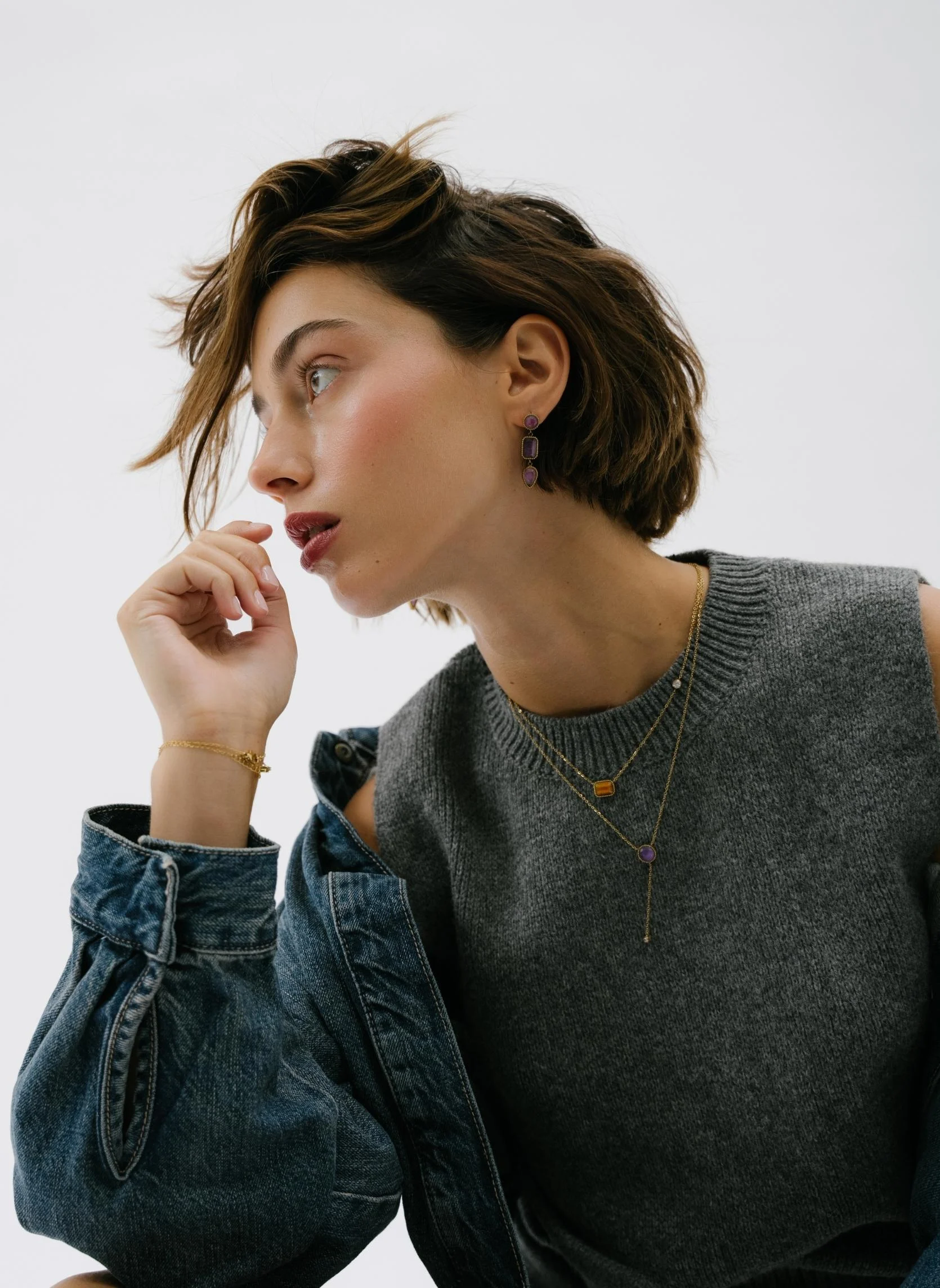 SUNNA - Collier chaîne sunna | Blanc