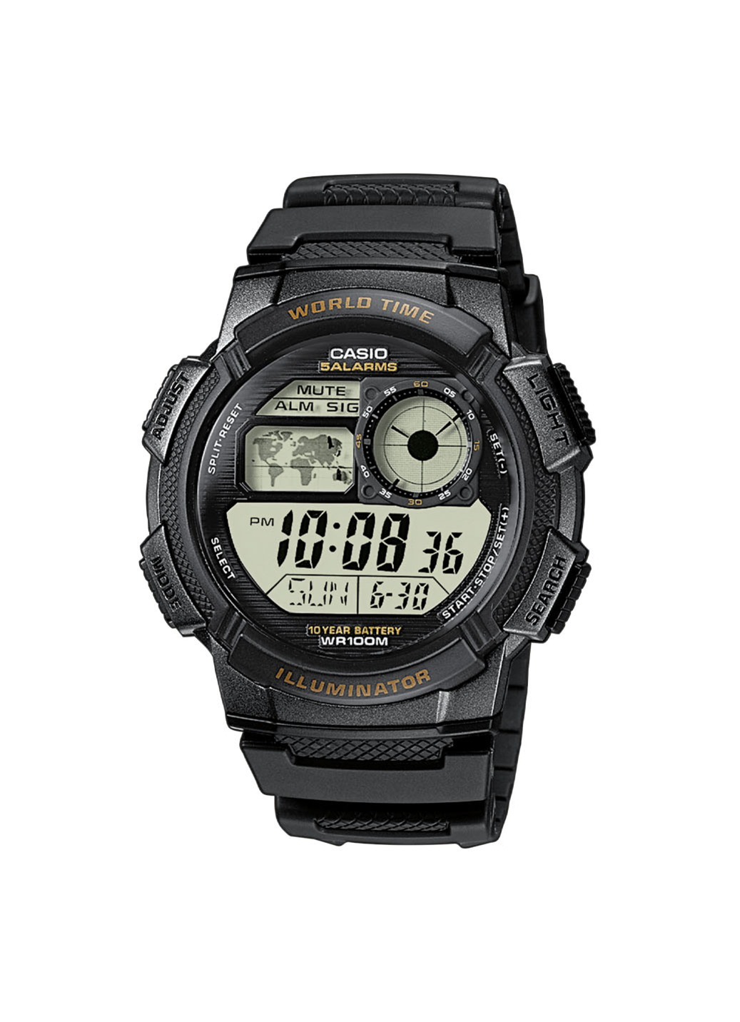 Casio Illuminator Digital-Herrenuhr