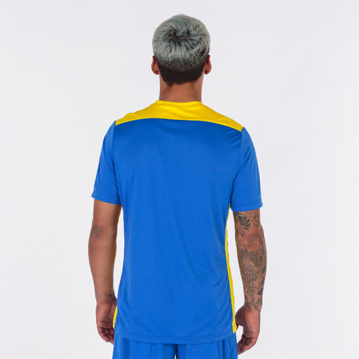 Camiseta de manga curta Vi Royal Yellow Joma Championship