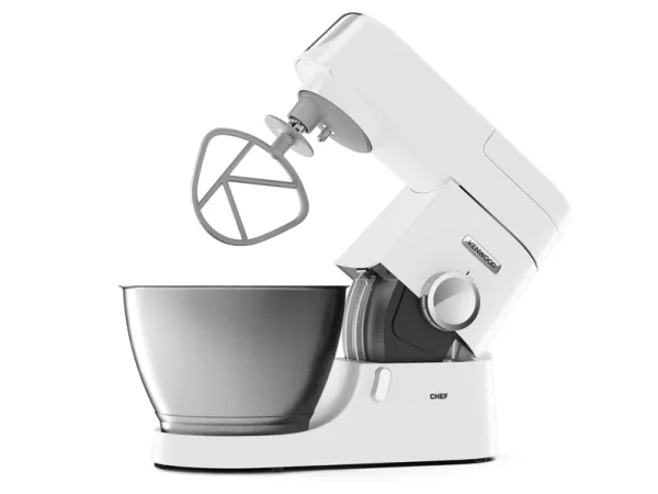 Kenwood 0W20011167, 4,6 L, Hvid, Dreje, 2,18 L, 680 g, Rustfrit stål