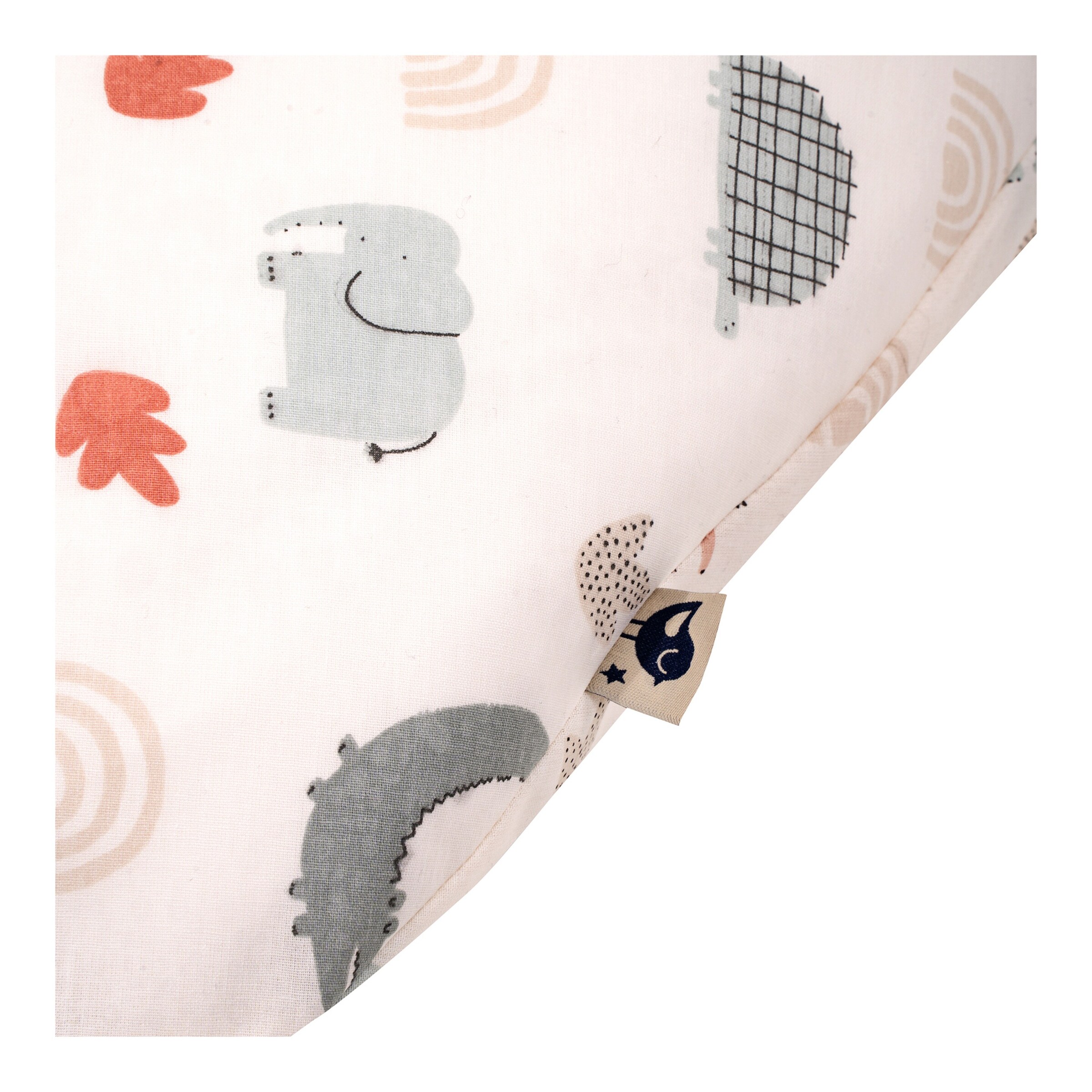Julius Zöllner Stillkissen Nappi Organic Cotton 190 cm Wild Friends