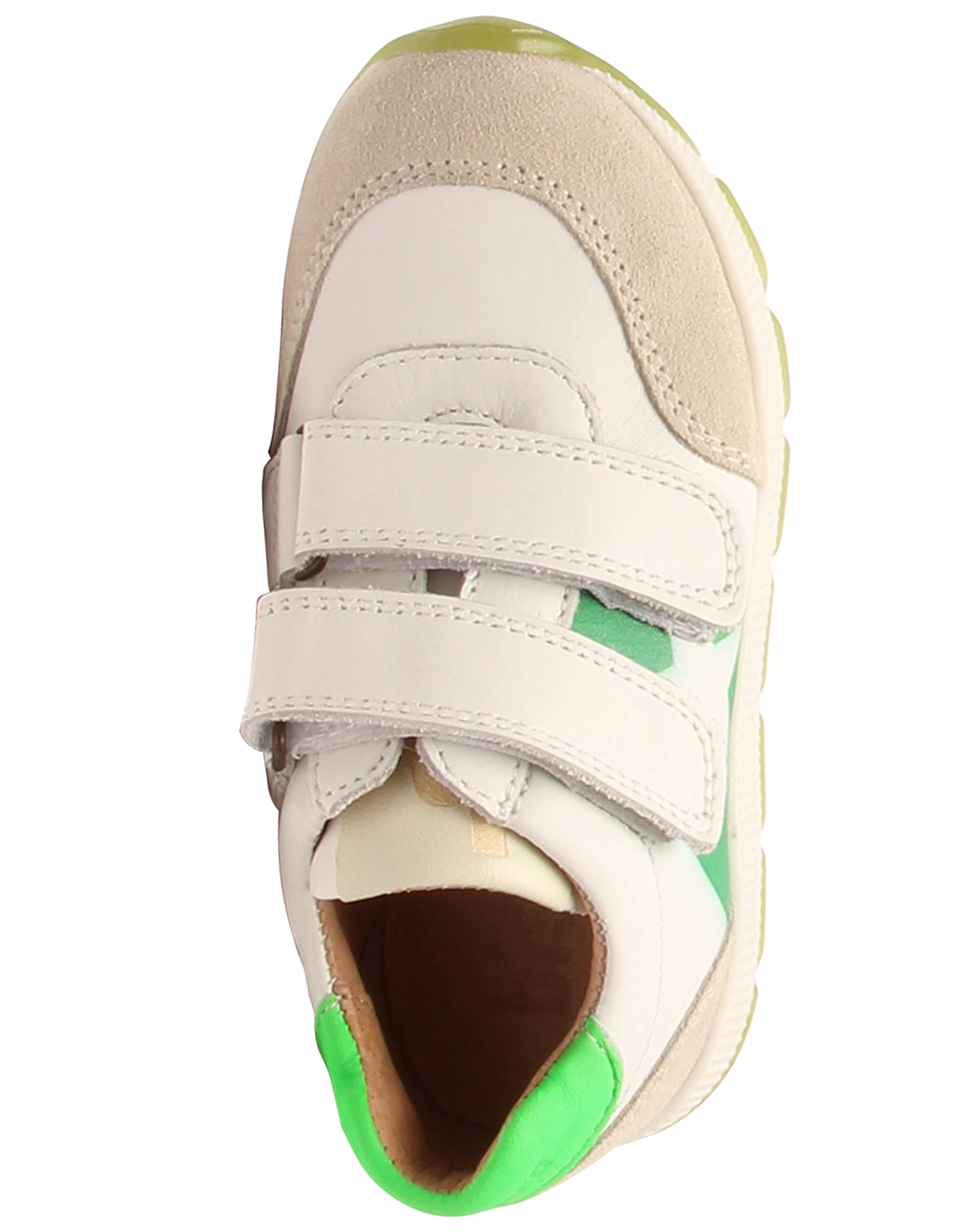 Klettschuhe LIAM V in white/green