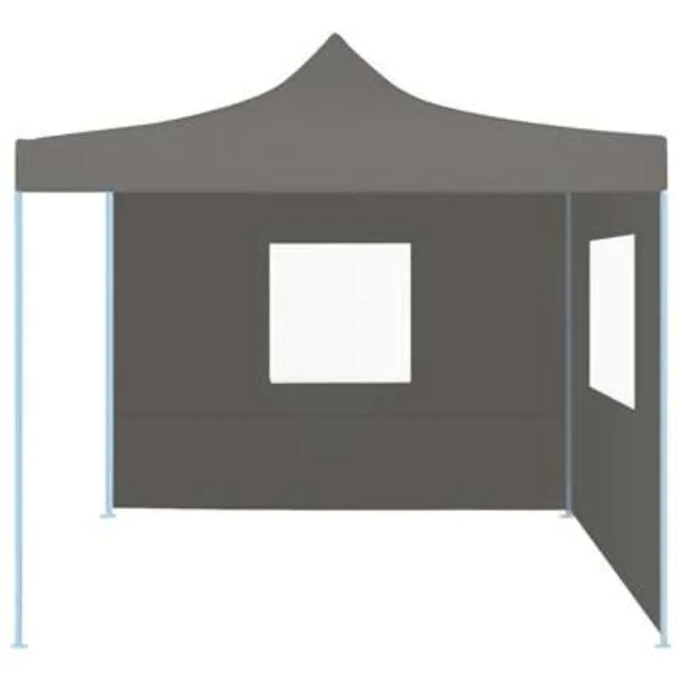 vidaXL - Partytent - Antraciet - Stof
