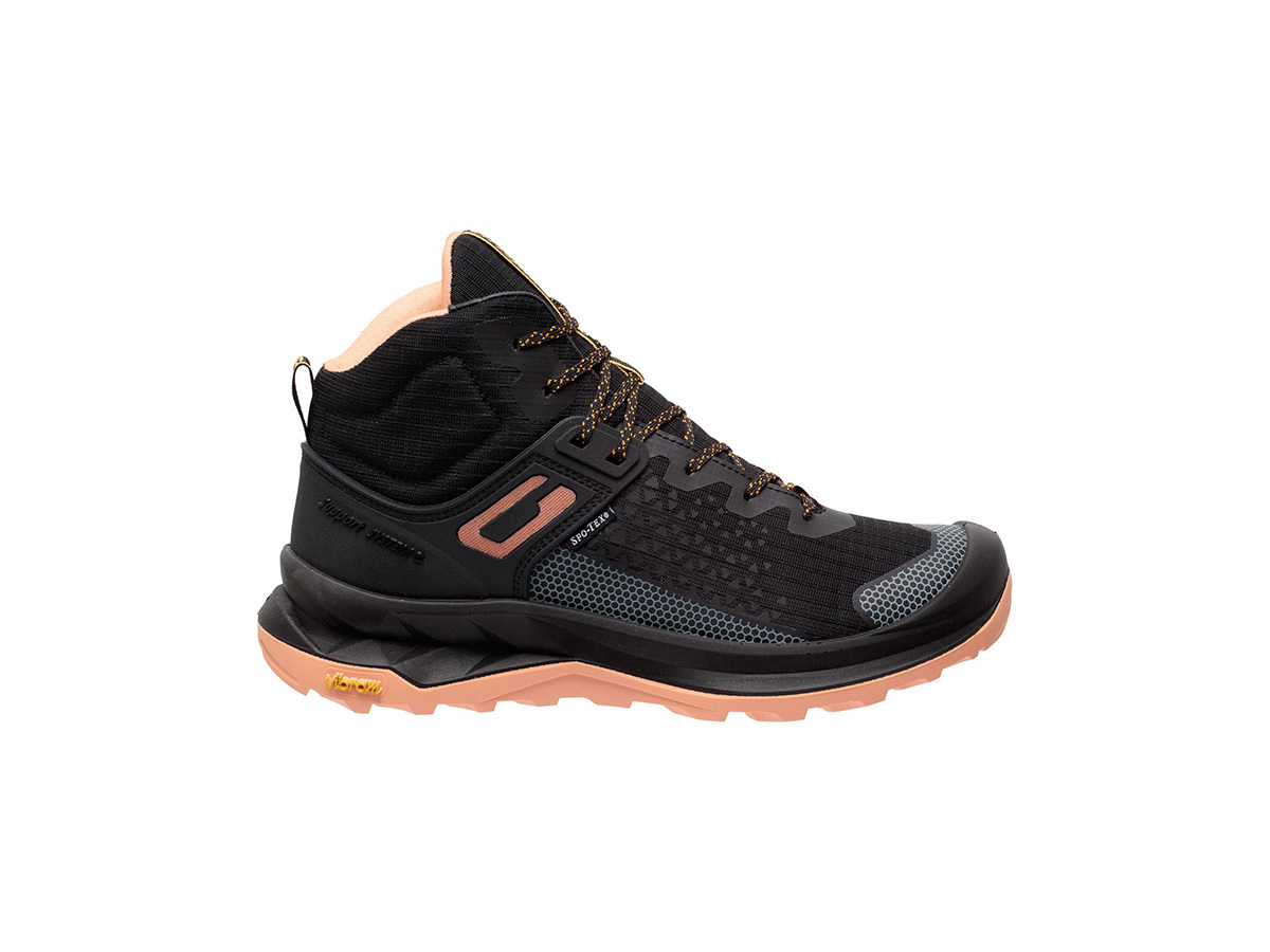 Grisport Explorer Mid dames wandelschoen - Black/Peach