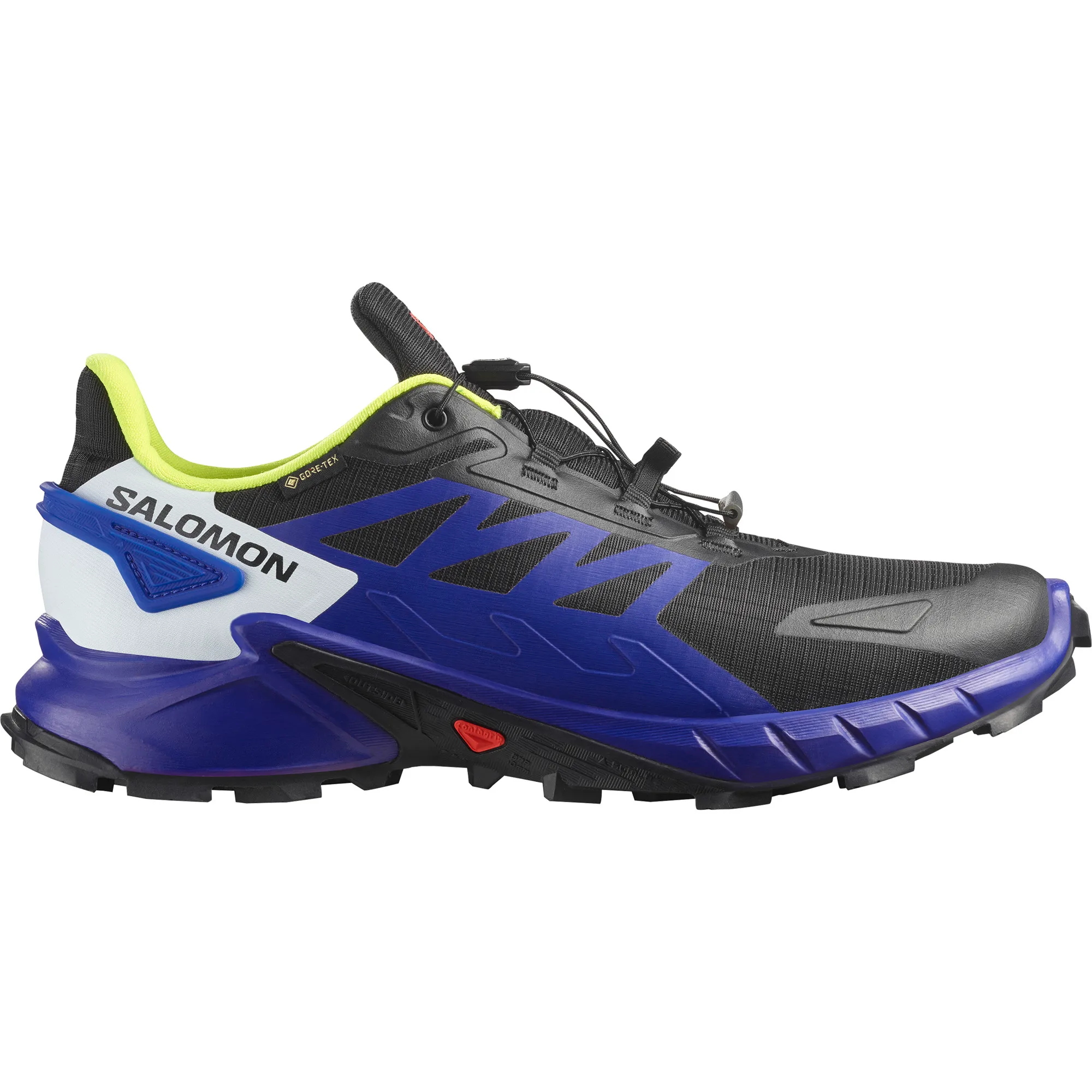 Salomon Shoes Supercross 4 Gtx Black/Surf W/Yell Basic Black