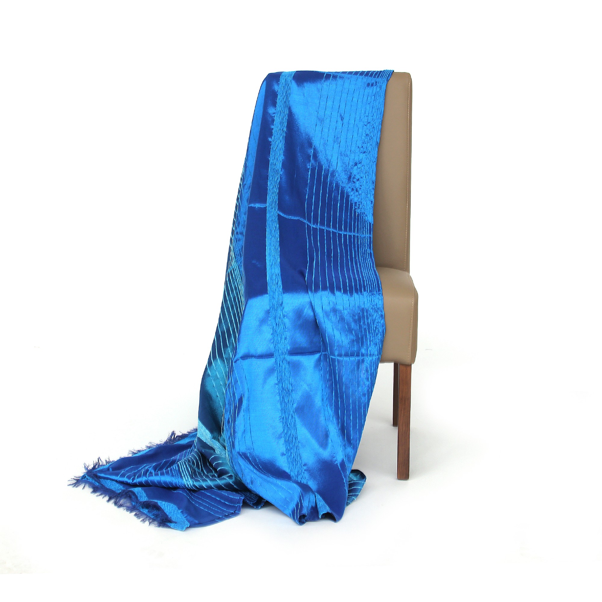 Decke aus Sabra 'Ocean', blau, T 300 cm, B 200 cm von fischer's lagerhaus