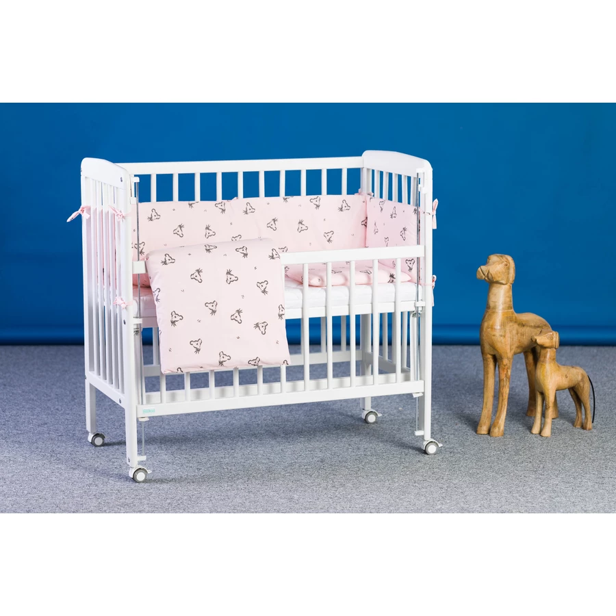 fillikid Bettset Luxe für Bett Nino koala rosé