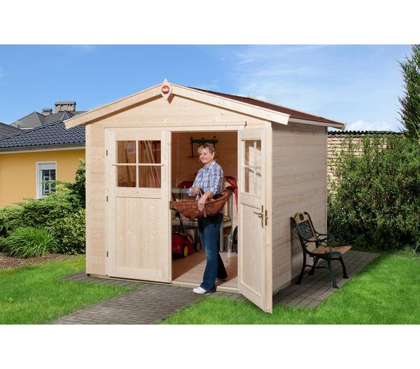 Weka Gartenhaus 224 Gr. 3, ca. B280/H238/T263