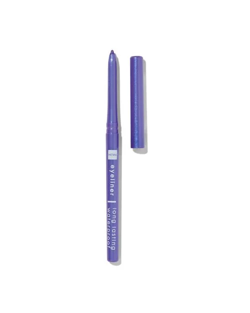 eye-liner violet métallisé